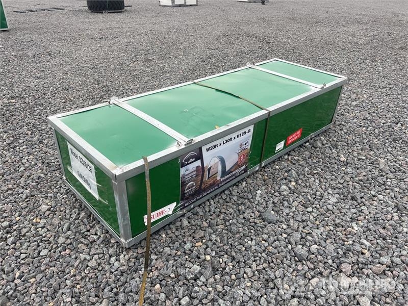 Suihe 203012R-300gPE 20 ft x 30 ft x 12 ft Storage Build Teraskonstruktsiooniga ehitised