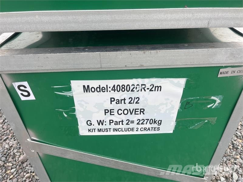 Suihe 408020R-2M Storage Building (Unused) Ατσάλινο πλαίσιο κτιρίων