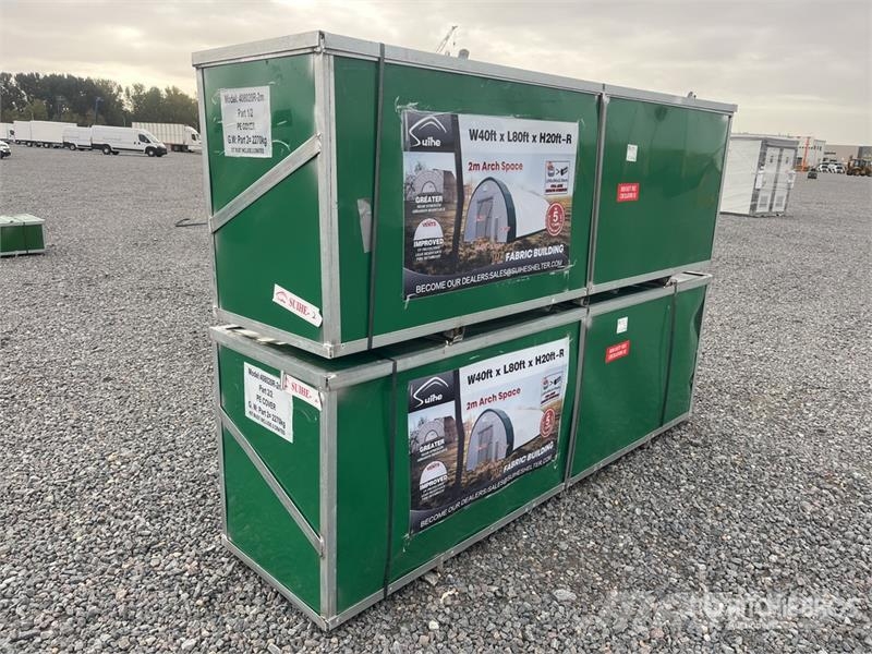 Suihe 408020R-2M Storage Building (Unused) Ατσάλινο πλαίσιο κτιρίων