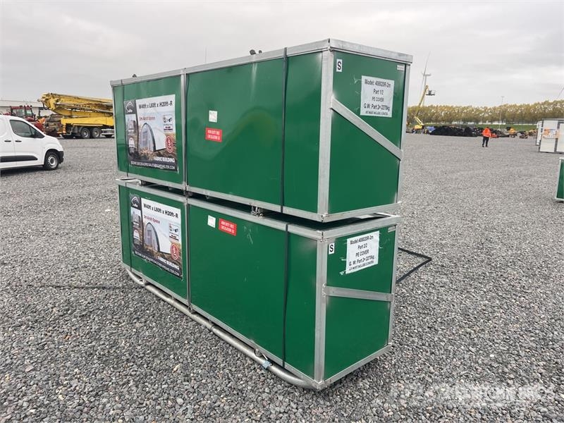 Suihe 408020R-2M Storage Building (Unused) Ατσάλινο πλαίσιο κτιρίων