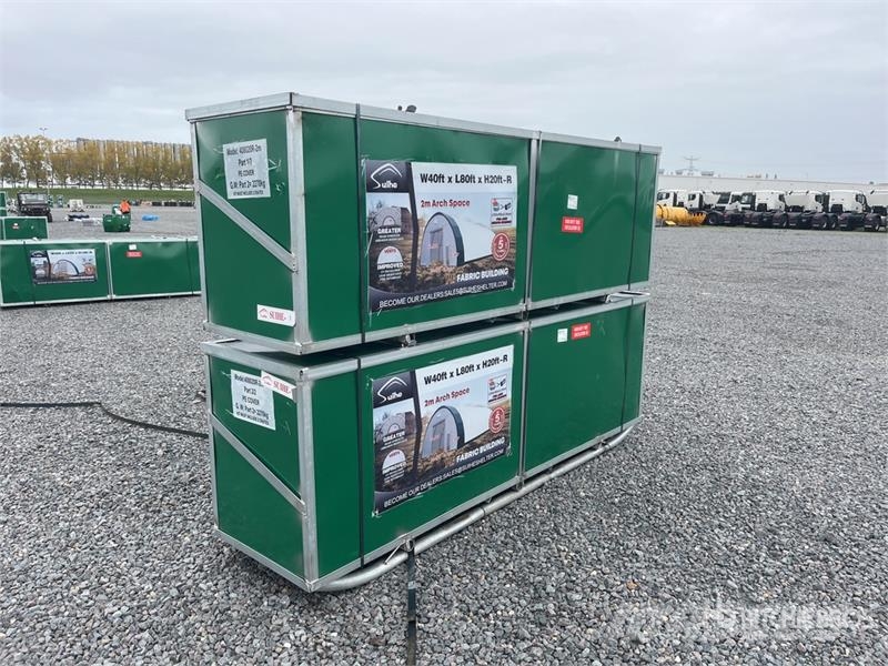 Suihe 408020R-2M Storage Building (Unused) Ατσάλινο πλαίσιο κτιρίων