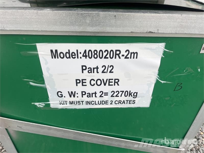 Suihe 408020R-2M Storage Building (Unused) Ατσάλινο πλαίσιο κτιρίων