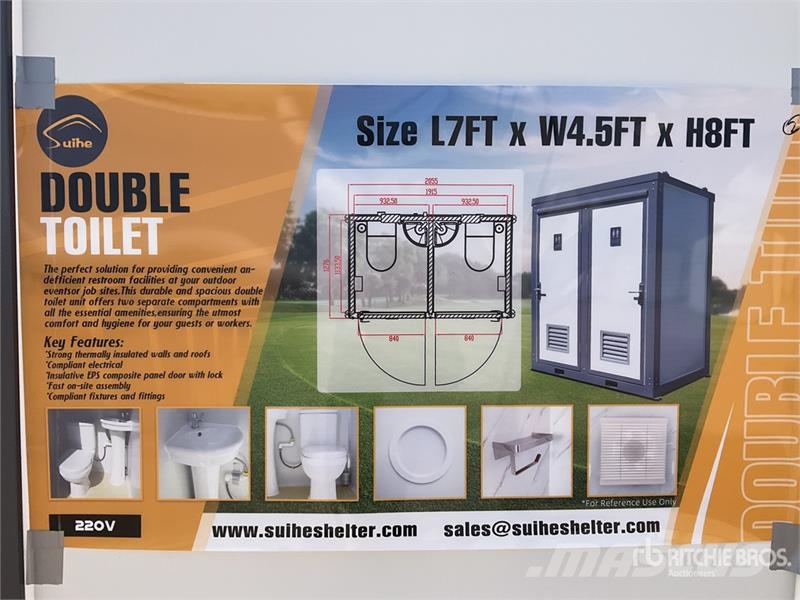 Suihe NT-D Portable Toilet (Unused) Otros componentes