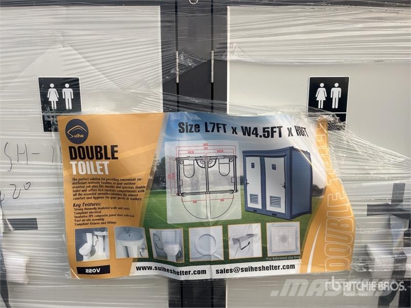 Suihe NT-D Skid-Mounted Portable Toilet (Unused) 기타 부품