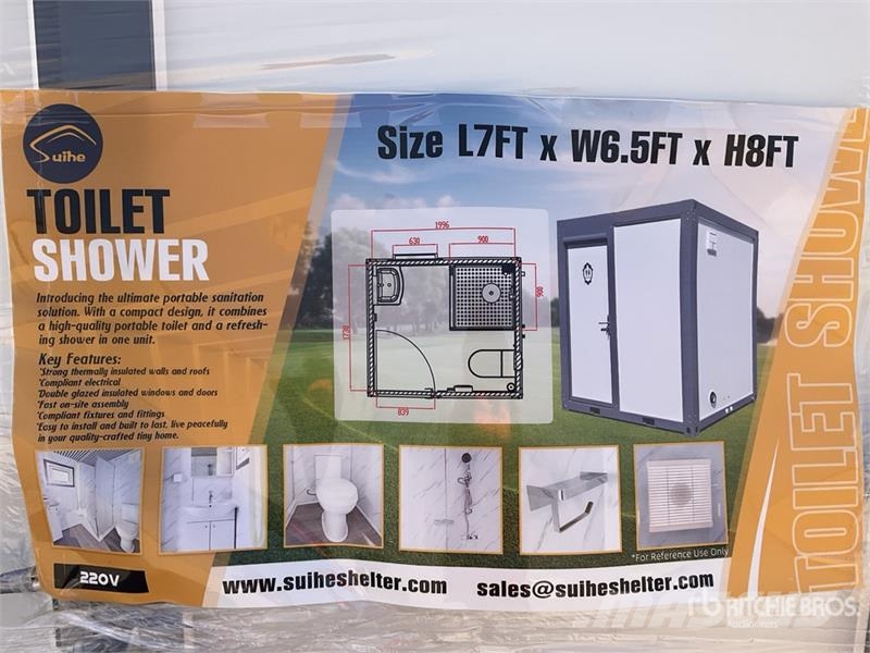 Suihe NT-SH(a) Portable Toilet (Unused) Citas sastāvdaļas