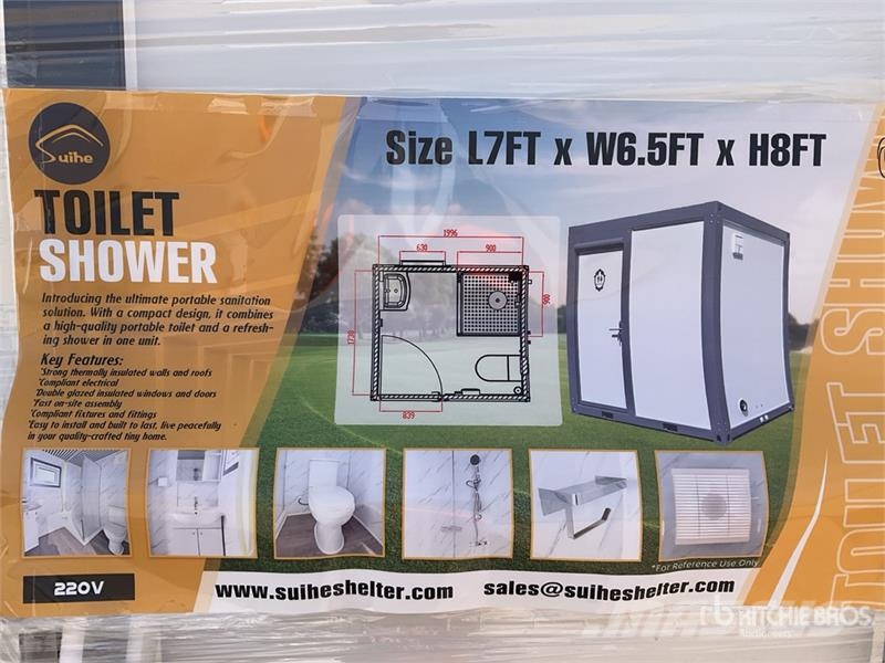 Suihe NT-SH(a) Portable Toilet (Unused) Citas sastāvdaļas