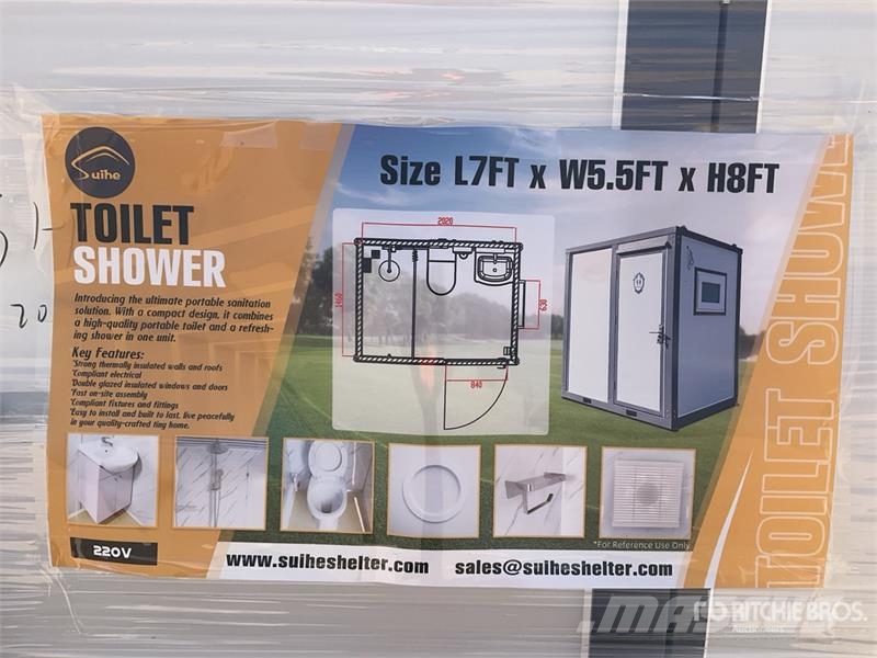 Suihe NT-SH(b) Portable Toilet (Unused) Citas sastāvdaļas