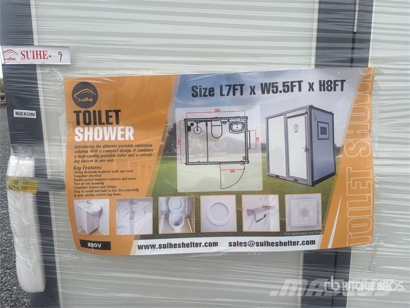 Suihe NT-SH(b) Portable Toilet (Unused) مكونات أخرى