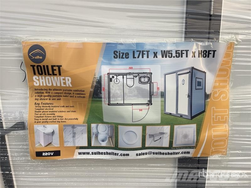 Suihe NT-SH(b) Skid-Mounted Portable Toilet (Unused) مكونات أخرى