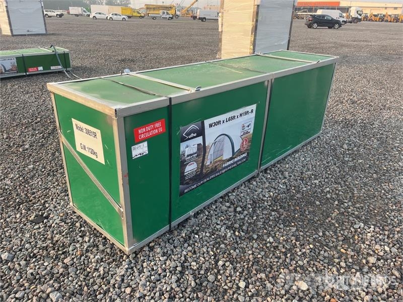 Suihe S306515R-300gPE 30 ft x 65 ft x 15 ft Storage Buil Stahlrahmenaufbauten