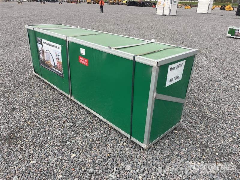 Suihe S306515R-300gPE 30 ft x 65 ft x 15 ft Storage Buil Stahlrahmenaufbauten