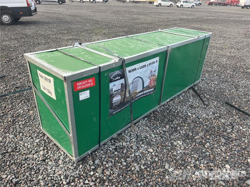 Suihe S306515R-300gPE 30 ft x 65 ft x 15 ft Storage Buil Stahlrahmenaufbauten