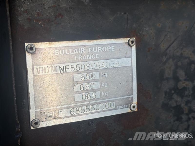 Sullair 35 Mobile Air Compressor (Inoperable) Kompresorji