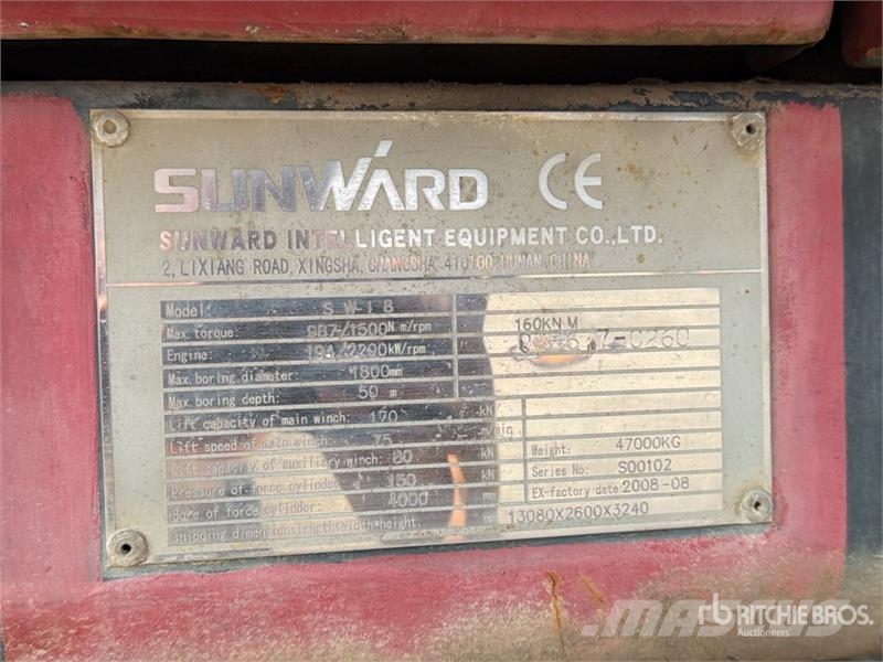 Sunward SW18 Directional Drill Horizontal Directional Drilling Equipment