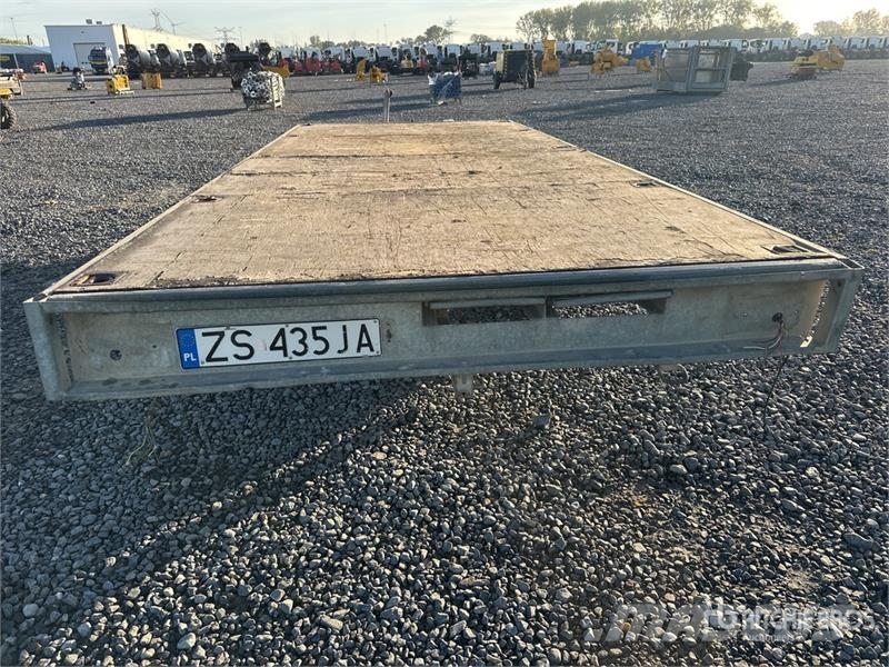 T/A Flatbed Trailer Vlakke laadvloer