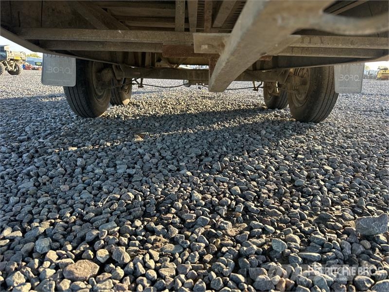 T/A Flatbed Trailer Vlakke laadvloer