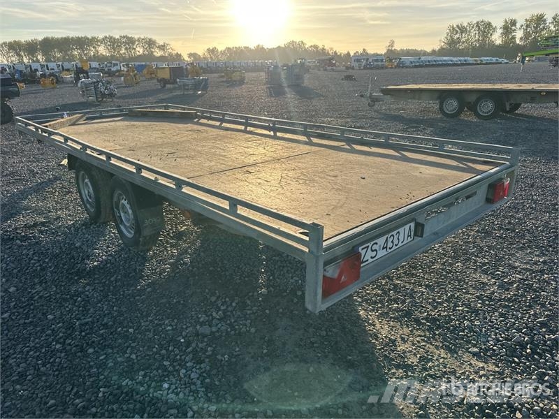 T/A Flatbed Trailer Madelhaagised