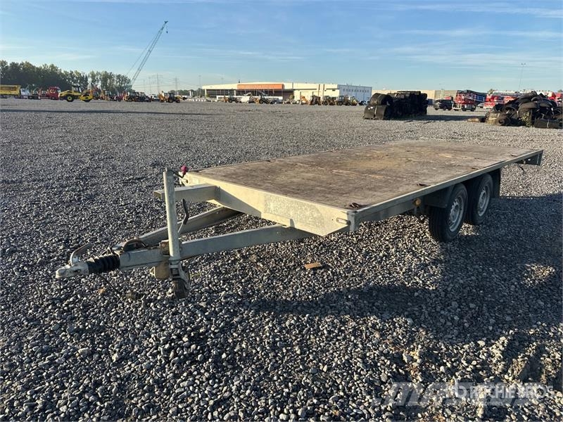 T/A Flatbed Trailer Vlakke laadvloer