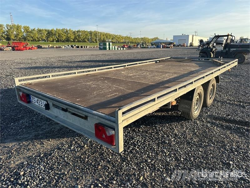 T/A Flatbed Trailer Madelhaagised