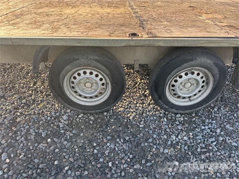 T/A Flatbed Trailer Vlakke laadvloer