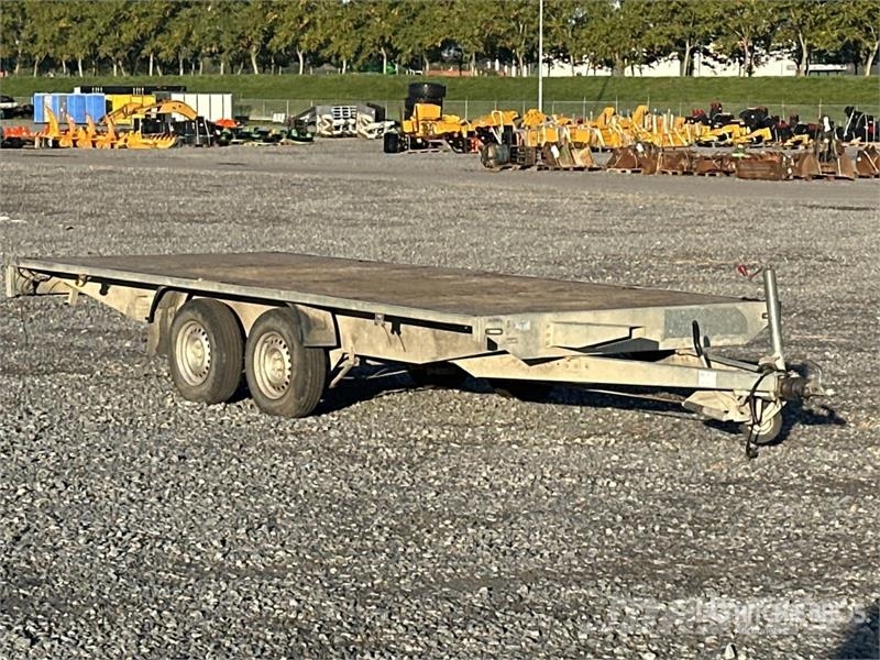 T/A Flatbed Trailer Vlakke laadvloer