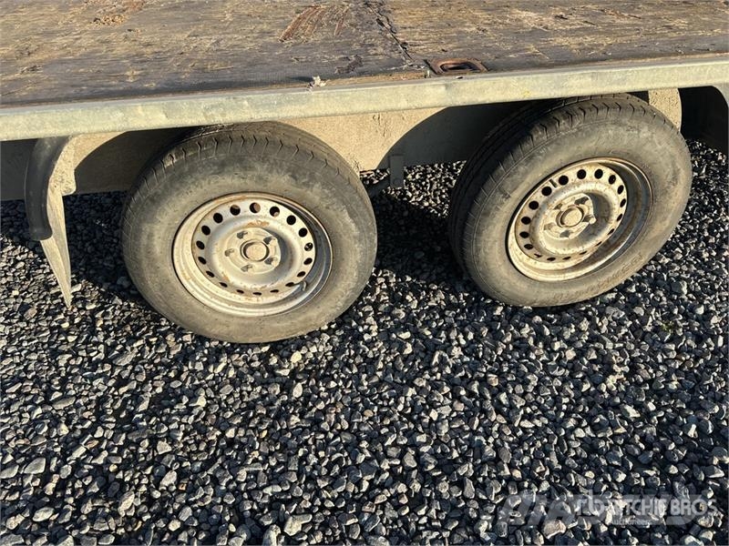T/A Flatbed Trailer Vlakke laadvloer