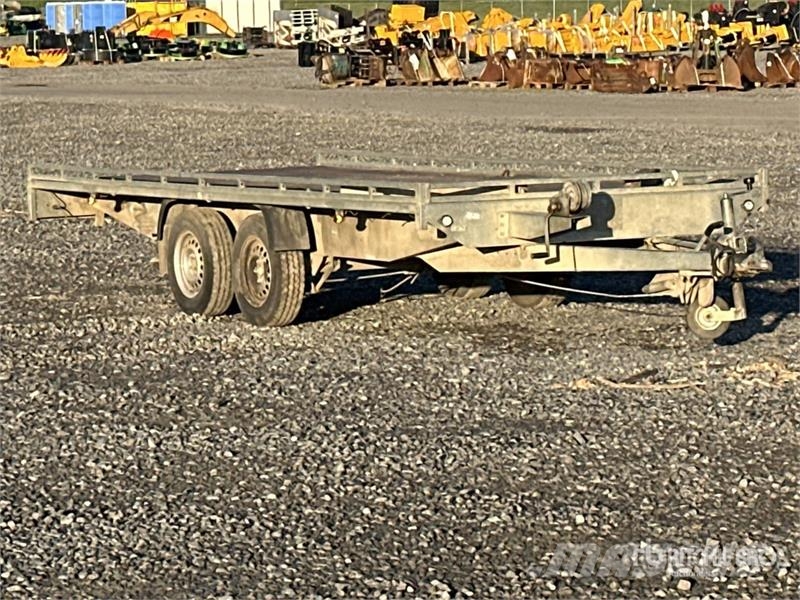 T/A Flatbed Trailer Madelhaagised