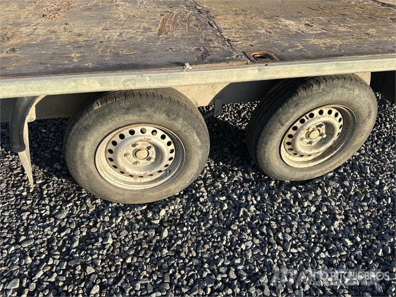 T/A Flatbed Trailer Vlakke laadvloer