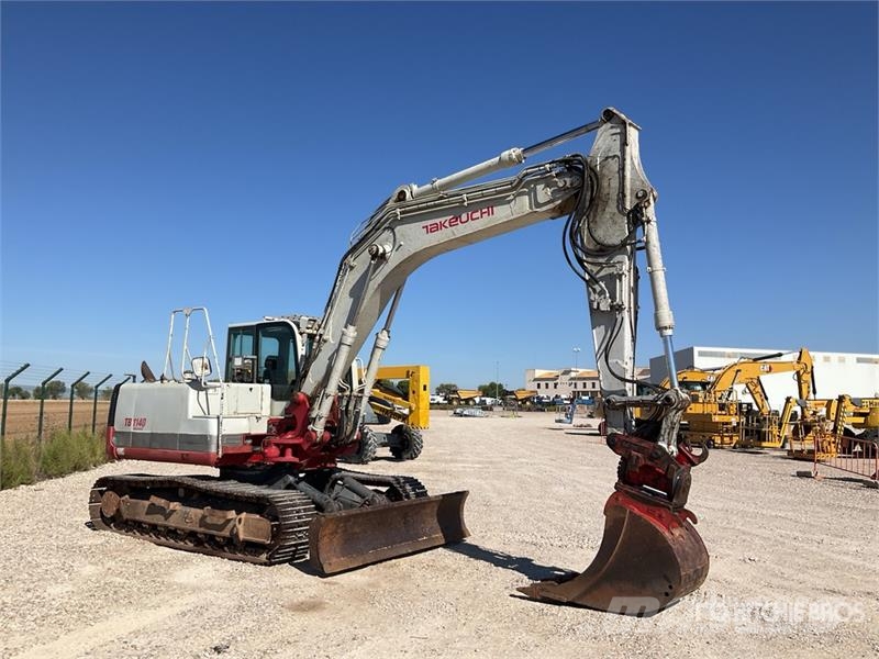 Takeuchi TB1140 حفارات صغيرة أقل من 7 طن (حفارات صغيرة)