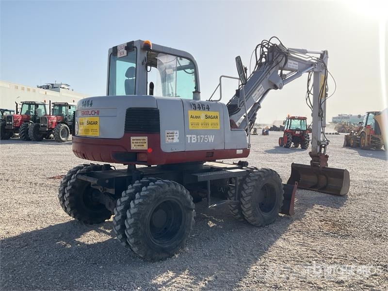 Takeuchi TB175W Bagri na kolesih