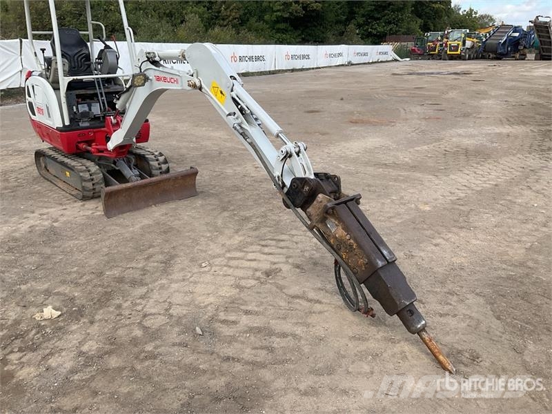 Takeuchi TB216 Mini kotrók < 7t