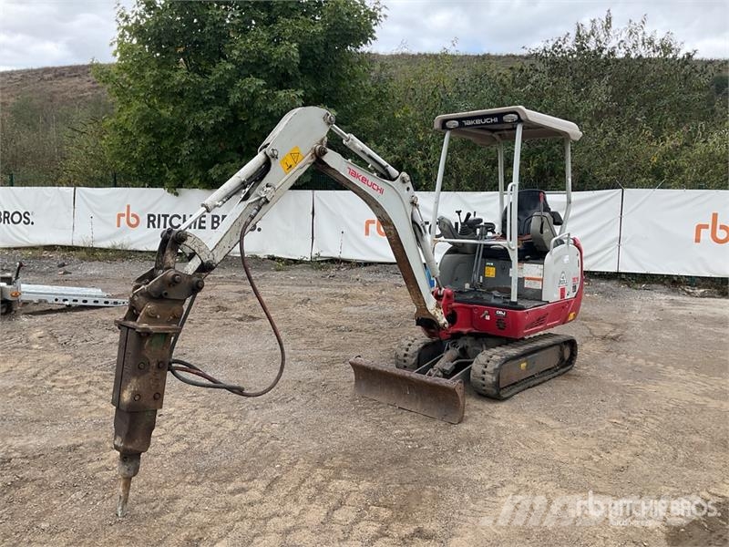 Takeuchi TB216 Mini bagri <7t