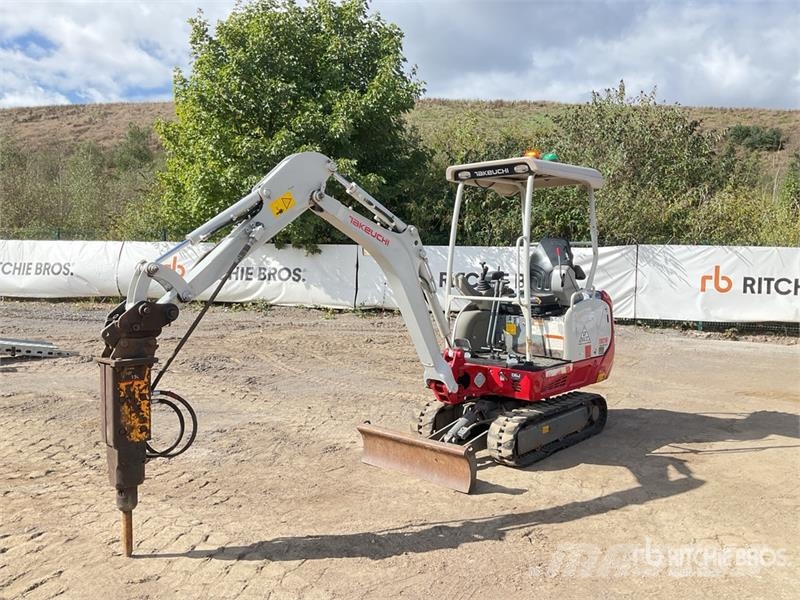 Takeuchi TB216 Mini kotrók < 7t