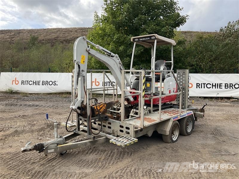 Takeuchi TB216 Mini bagri <7t
