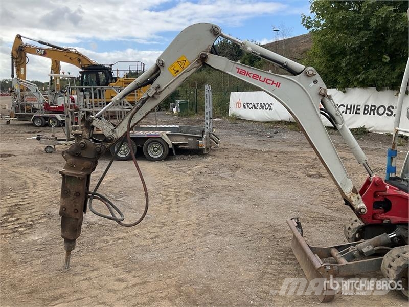 Takeuchi TB216 Mini bagri <7t