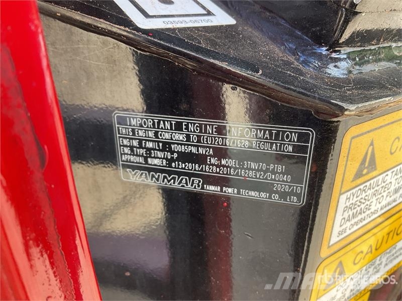 Takeuchi TB216 Mini kotrók < 7t