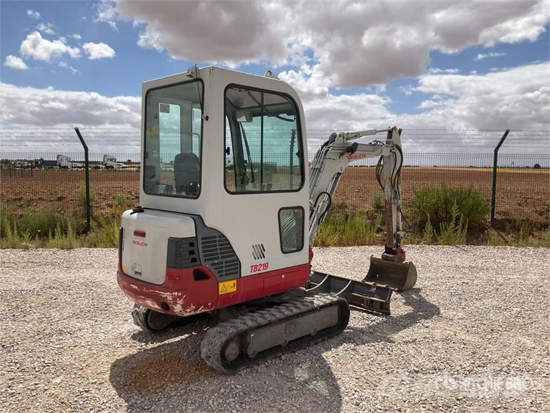 Takeuchi TB219 Mini Excavator Εκσκαφάκι (διαβολάκι) < 7t