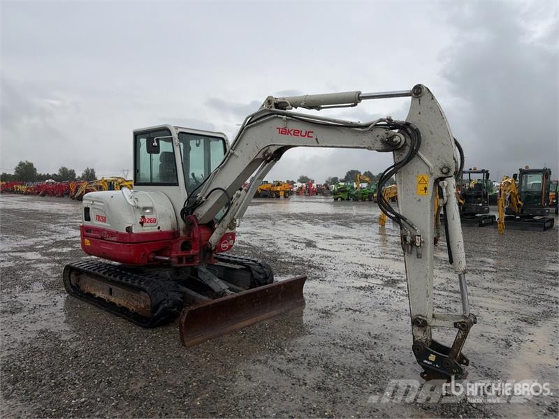 Takeuchi TB260 Mini rýpadlá < 7t