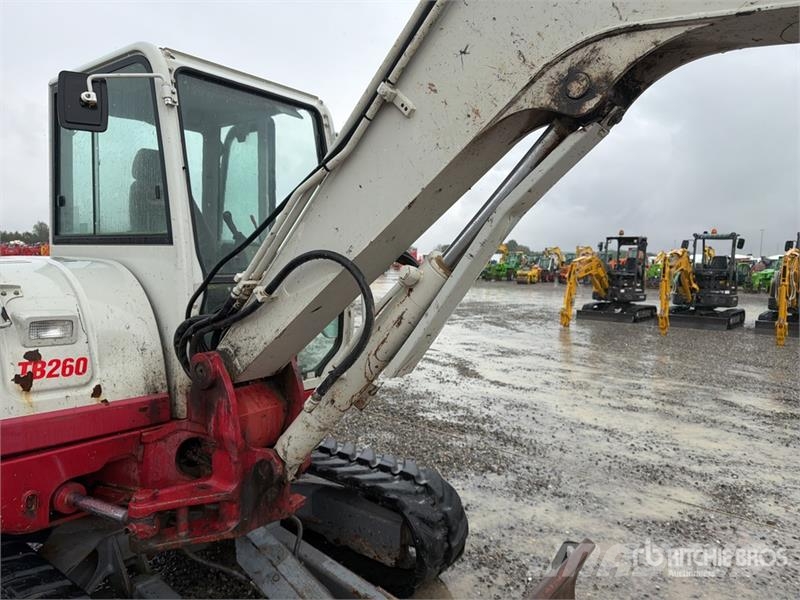 Takeuchi TB260 Mini rýpadlá < 7t