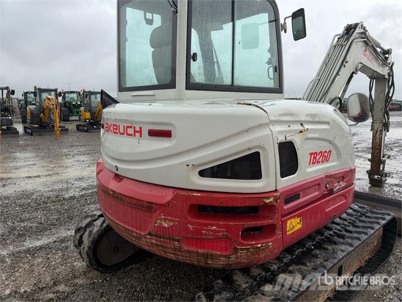 Takeuchi TB260 Mini rýpadlá < 7t