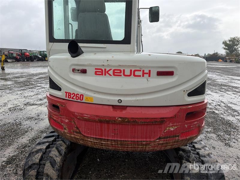 Takeuchi TB260 Mini rýpadlá < 7t