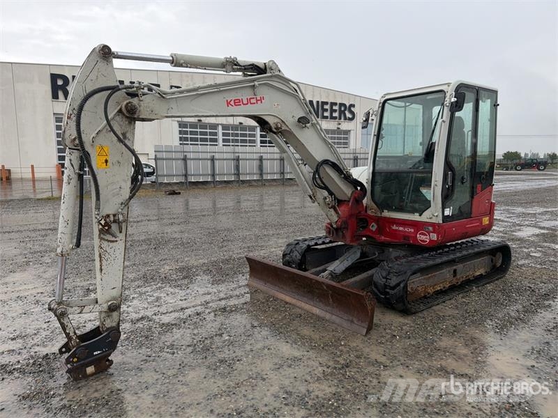 Takeuchi TB260 Mini rýpadlá < 7t
