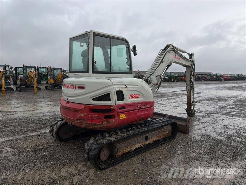 Takeuchi TB260 Mini rýpadlá < 7t