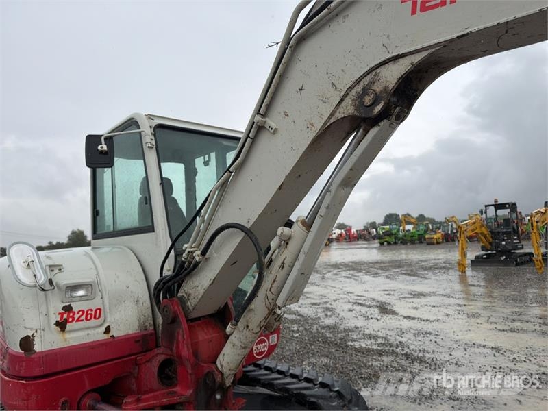 Takeuchi TB260 Mini rýpadlá < 7t
