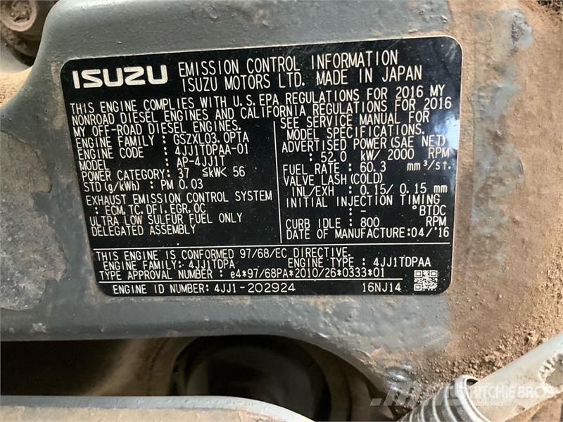 Takeuchi TB290 Гусеничные экскаваторы