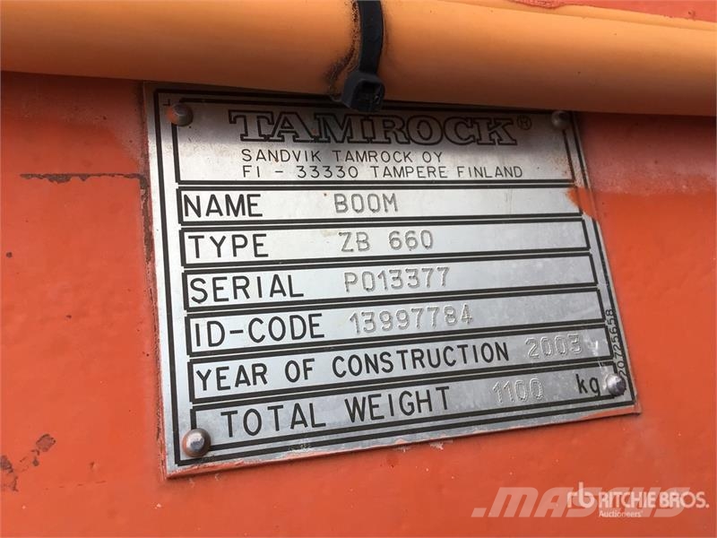 Tamrock CHA560 Blasthole Drill Ostala oprema za bušenje
