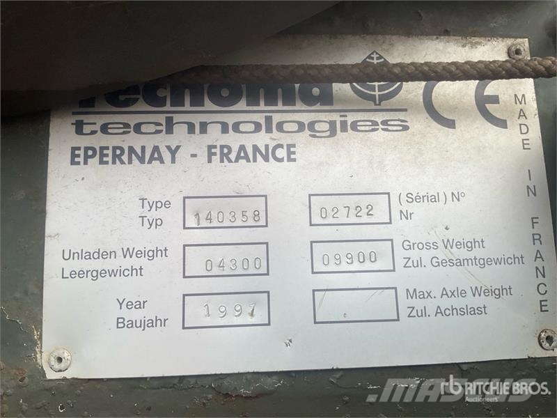 Tecnoma GTs Variotec 36 m Pull-Type Sprayer Tractoare agricole sprayers