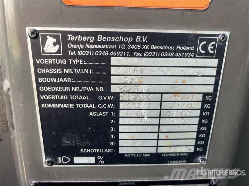 Terberg RT222 4x4 4X4 Spotter Truck Terminālie traktori