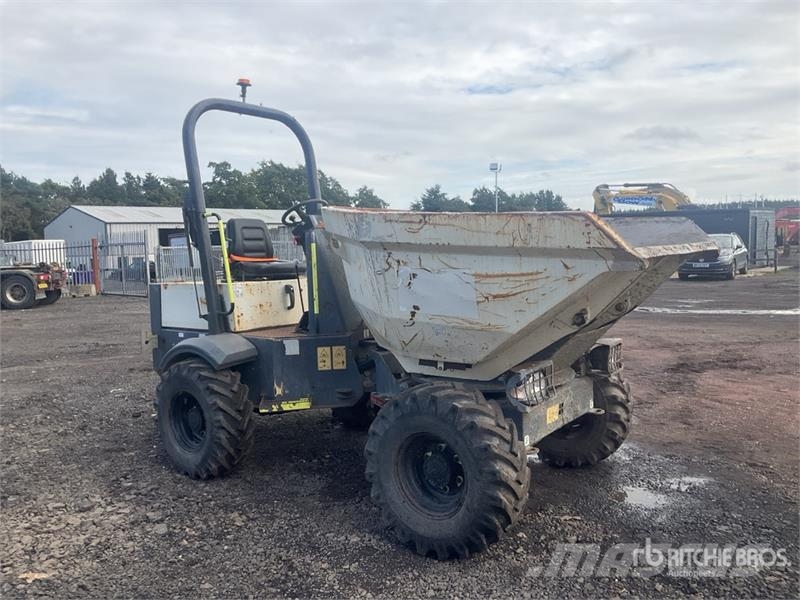 Terex 3 ton 4x4 Swivel Dumper Mini pašizgāzēji