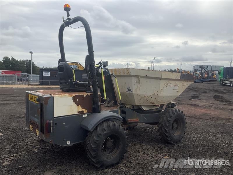 Terex 3 ton 4x4 Swivel Dumper Ne cestni demperji